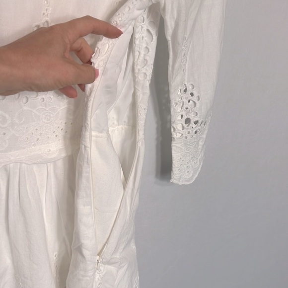 Dolce Vita White Eyelet Dress size XS - Picture 10 of 12